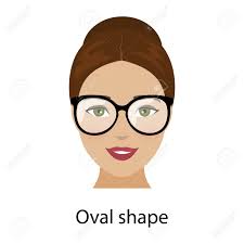 Oval Face Shaped glasses 